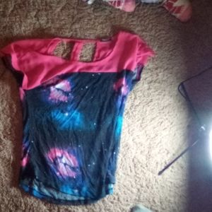 A galaxy t shirt